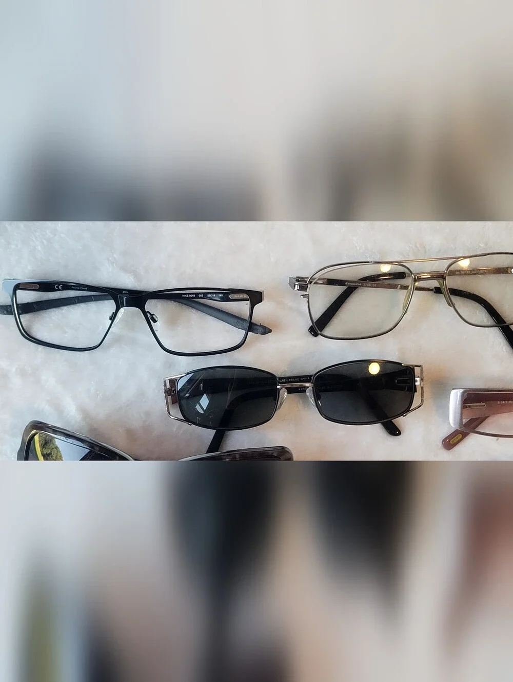 Name Brand Sunglasses/Glasses Lot -Nike, Marc Jacobs, Esquire, Lady M, Wittnauer